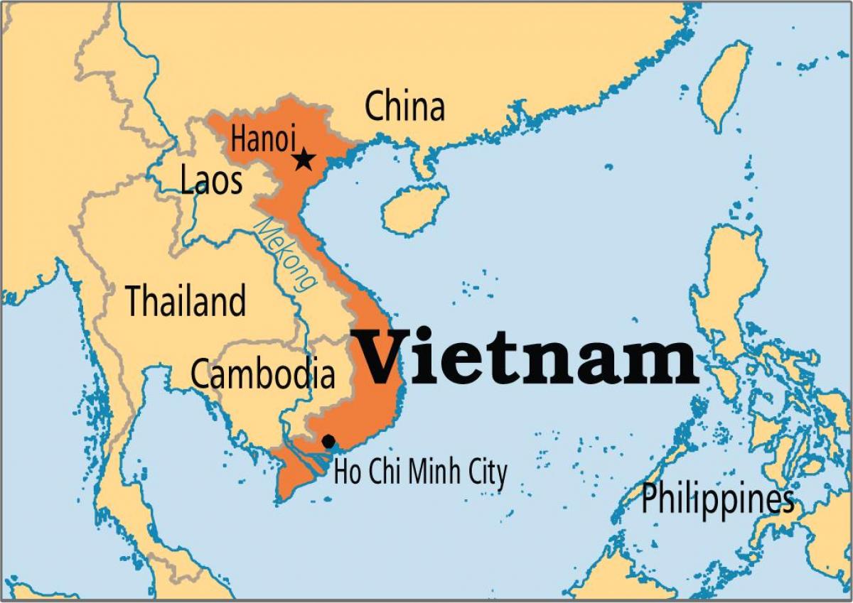 Kort over hanoi placering