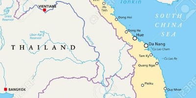 Hanoi kort placering