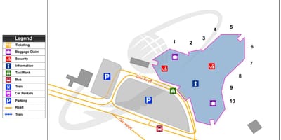 Hanois internationale lufthavn kort